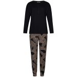 Pastunette dames pyjama 121252 246 2 black | Textielhuis