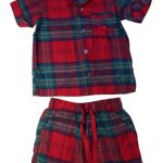 Red Peter Alexander Pyjama Set Size 4T — Retykle