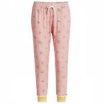 Pip Studio Buiter Moss XL Pyjamabroek Dames Pink Long | fonQ.nl