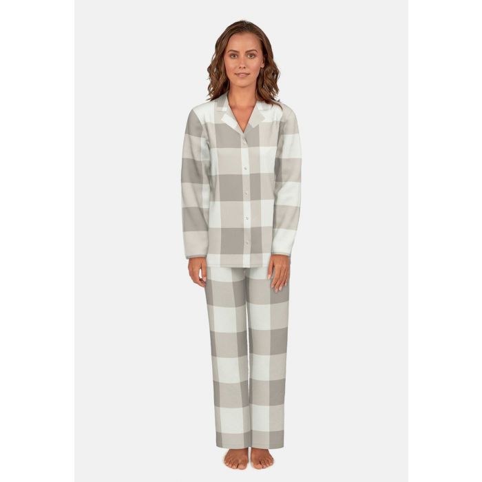 pyjama-dames-flanel-039hjo-1.jpg Flanellen dames pyjama van Tom Tailor | Pyjama webshop | Online de mooiste pyjama's, nachthemden, ondermode en meer - Afbeelding 1
