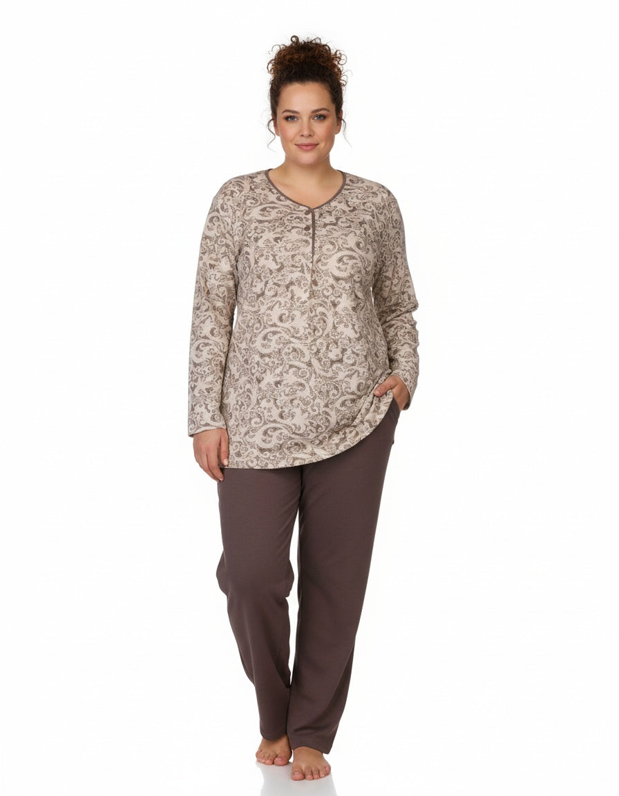 pyjama-dames-grote-maten-920ijp-1.jpg Grote maten dames pyjama kopen? Onder €43 – Pyjamaonline - Afbeelding 1