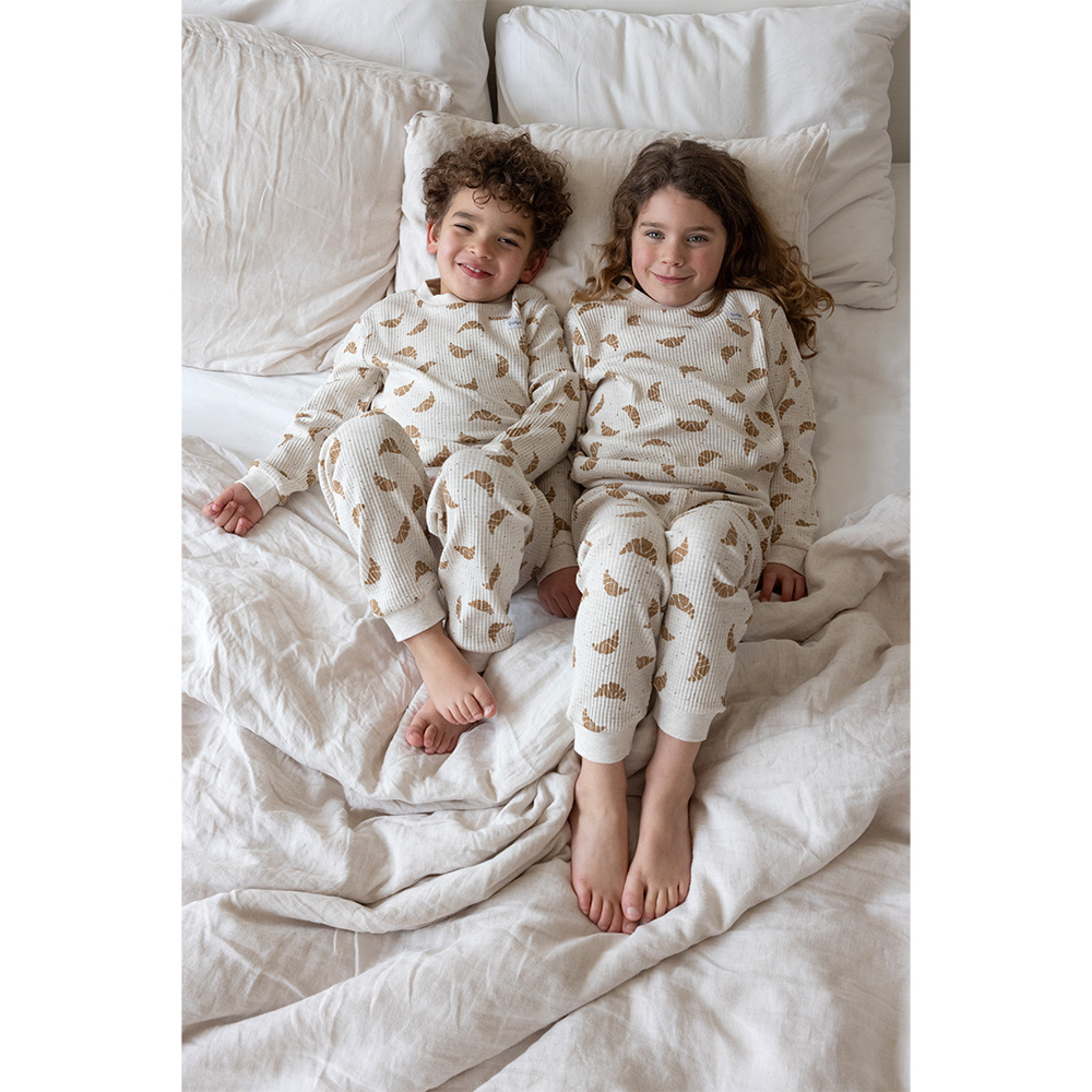 pyjama-feetje-814kqr-1.jpg Feetje Pyjama Wafel Family Edition Croissant online kopen Baby Plus Babywinkel - Afbeelding 1