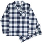 Flanel heren pyjama Lange mouwen Navy kopen? Goed en goedkoop | Zeeman | Zeeman