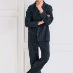 Grandfather flanellen pyjama | ontdek klassiekers