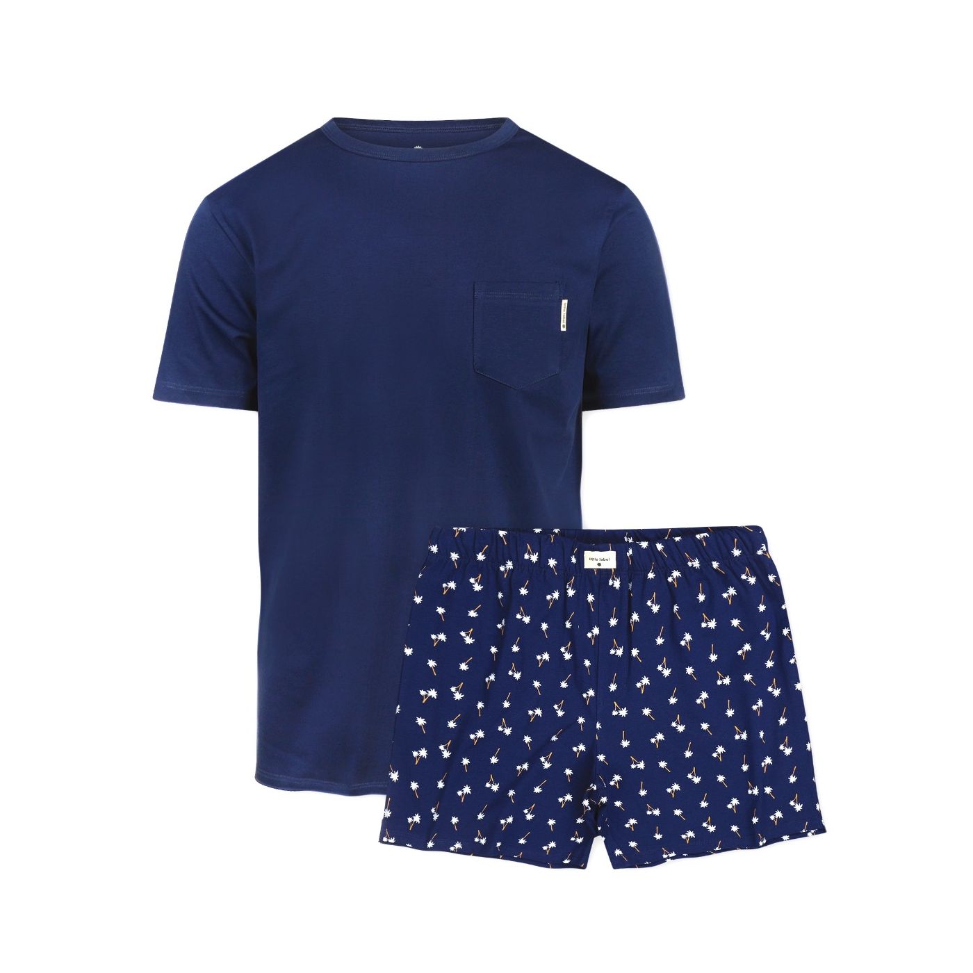 pyjama-heren-korte-broek-783xkp-1.jpg james korte heren pyjama - Afbeelding 1