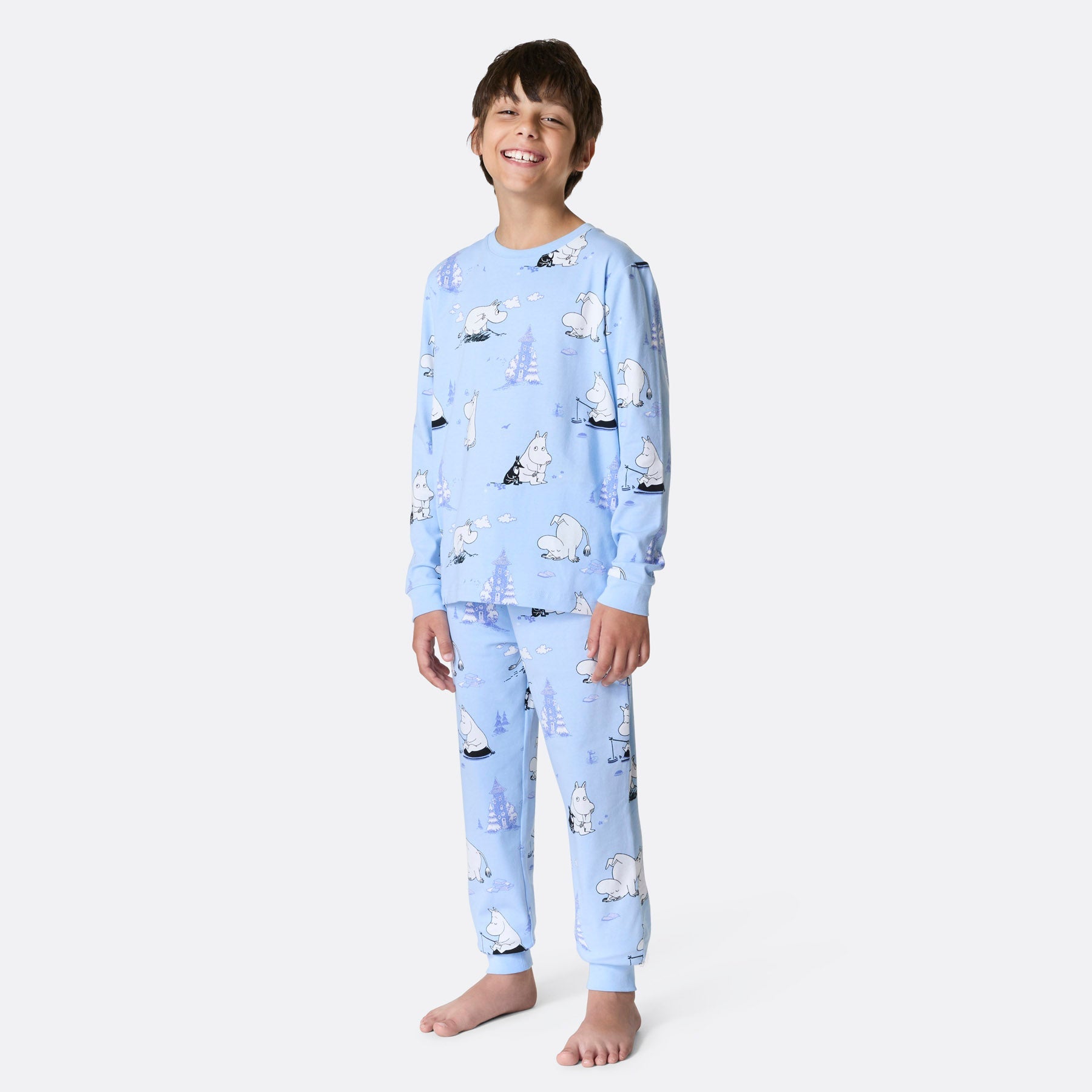 pyjama-kinderen-329dzt-1.jpg Moemintroll Pyjama voor Kinderen Grootste assortiment van Nederland | SillySanta - Afbeelding 1