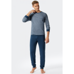 Pyjama met boorden Schiesser heren