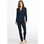 Hanro dames pyjama met knoopjes 07 7966 | Lingeriehuisonline