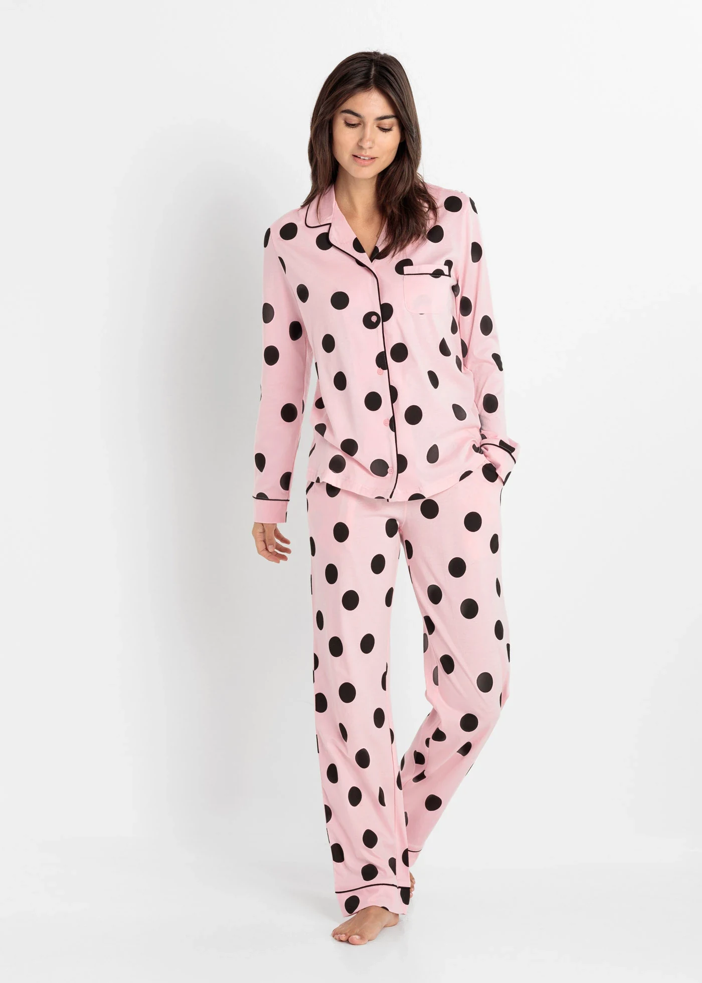 pyjama-met-knoopjes-773plw.webp Pyjama met knoopsluiting (2 dlg. set) - Afbeelding 1