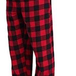 Dinnesis Pyjamabroek voor heren, lang, katoen, geruit, rood, relaxed fit, loungebroek, pyjamabroek, comfortabele pyjamabroek, vrijetijdsbroek, huisbroek voor mannen, rood, S : Amazon.nl: Kleding, schoenen & sieraden