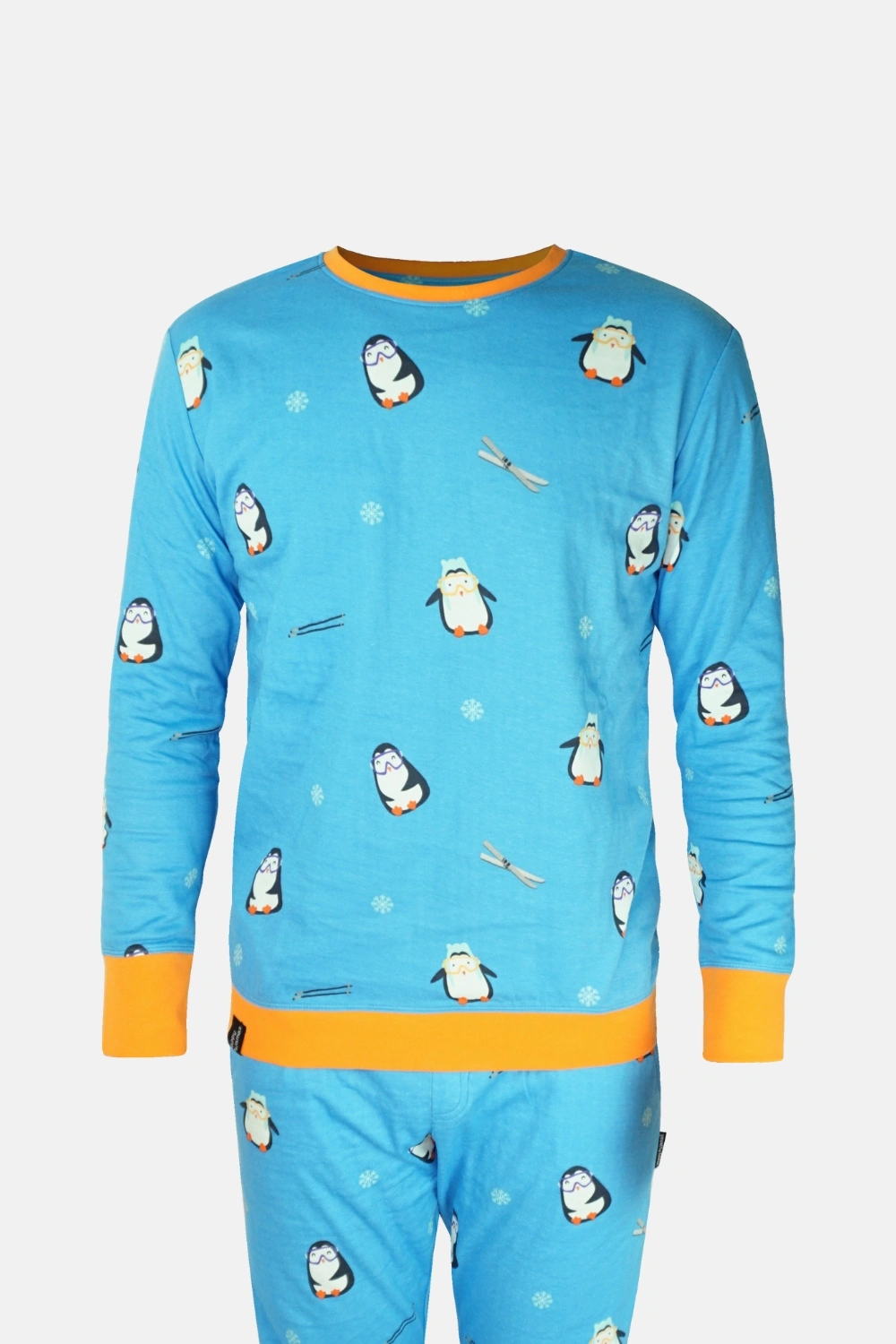 pyjamas-heren-430qpi.webp Happy Pyjama's: Katoenen Pyjama Heren Diepblauw & Comfortabel - Afbeelding 1