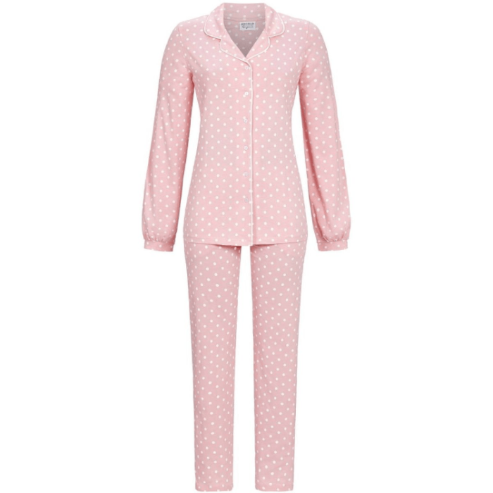 ringella-pyjama-dames-152enw.png Ringella pyjama roze kopen? Christ Smulders - Afbeelding 1