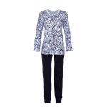 Ringella dames pyjama knoopsluiting 5511246 ciel