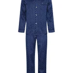 Robson Pyjama Satijn | Blauw