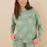 women'secret THE PEANUTS SNOOPY Pyjama green/groen Zalando.nl