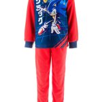 Sonic Fleece pyjama "Sonic modern" blauw/rood goedkoop kopen | limango