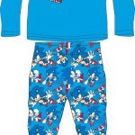Sonic the Hedgehog pyjama speed's blauw katoen maat 104 | bol