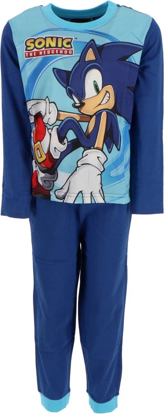 sonic-pyjama-665nie-1.jpg Pyjama "Sonic" kids series maat 98 (3 Jaar) | bol - Afbeelding 1