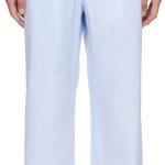 Blue Sateen Pyjama Pants