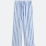 Tekla Pyjama Pant Stave Stripes | UP THERE