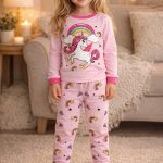Rainbow Unicorn Pyjamas | Kids Pjs | Girls Pajama Set | Kids PJ Etsy