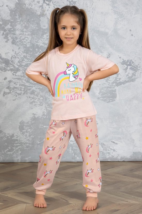 unicorn-pyjama-877amq-1.jpg KATIA & BONY UNICORN MEISJES PYJAMA SET | bol - Afbeelding 1