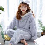 Winter Dikke Warme Flanellen Pyjama Sets voor Vrouwen Nachtkleding Thuis Kleding Pyjama Homewear Pyjama Set kopen vanaf een prijs van 31 | Joom