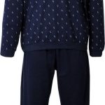 Paul Hopkins Warme winter pyjama heren 100% katoen Ronde hals RM | bol