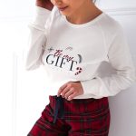 Sensis Katoenen Winter Pyjama Dames Volwassenen Interlock Flanel Lange Mouw Lange... | bol
