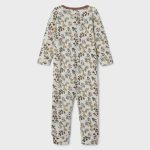 MERINO WOL PYJAMA Peuter Meisjes | Wit | NAME IT Nederland