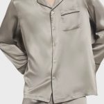 Heren zijden pyjama elegant en comfortabel