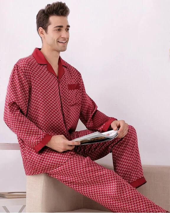 zijden-pyjama-heren-676zwo.webp Zijden pyjama's - Afbeelding 1